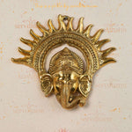 Ganesha With Rising Sun Design For Door/Wall Hanging