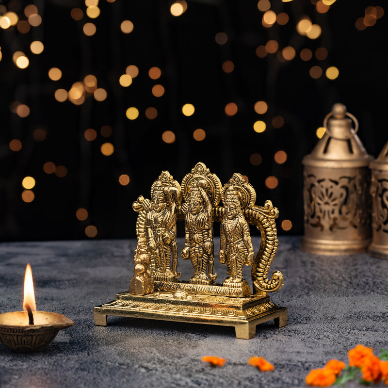 Golden Ram Darbar Murti | Ram Darbar Gifting