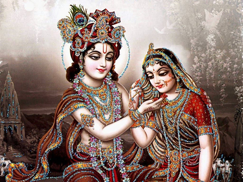Radha Maa Ki Aarti - lyrics In English & Hindi