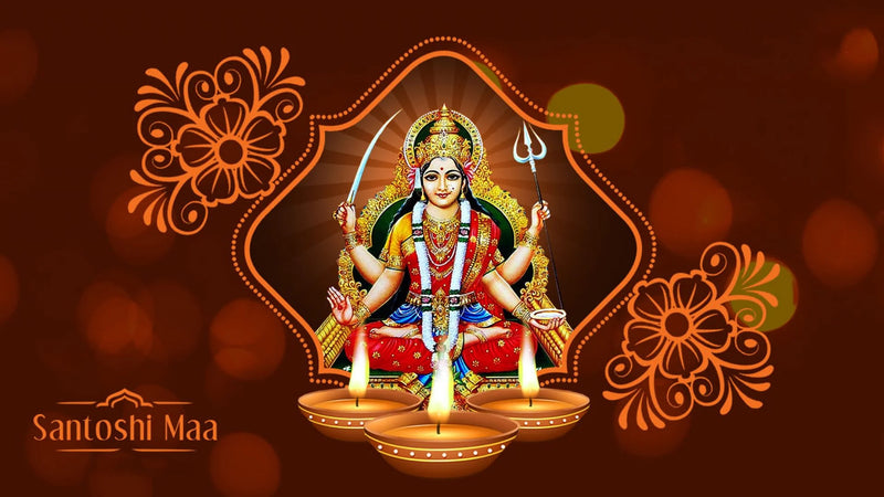 Santoshi Mata Ji Ki Aarti - lyrics In English & Hindi