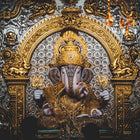 Gajabadana Ki Aarti - lyrics In English & Hindi