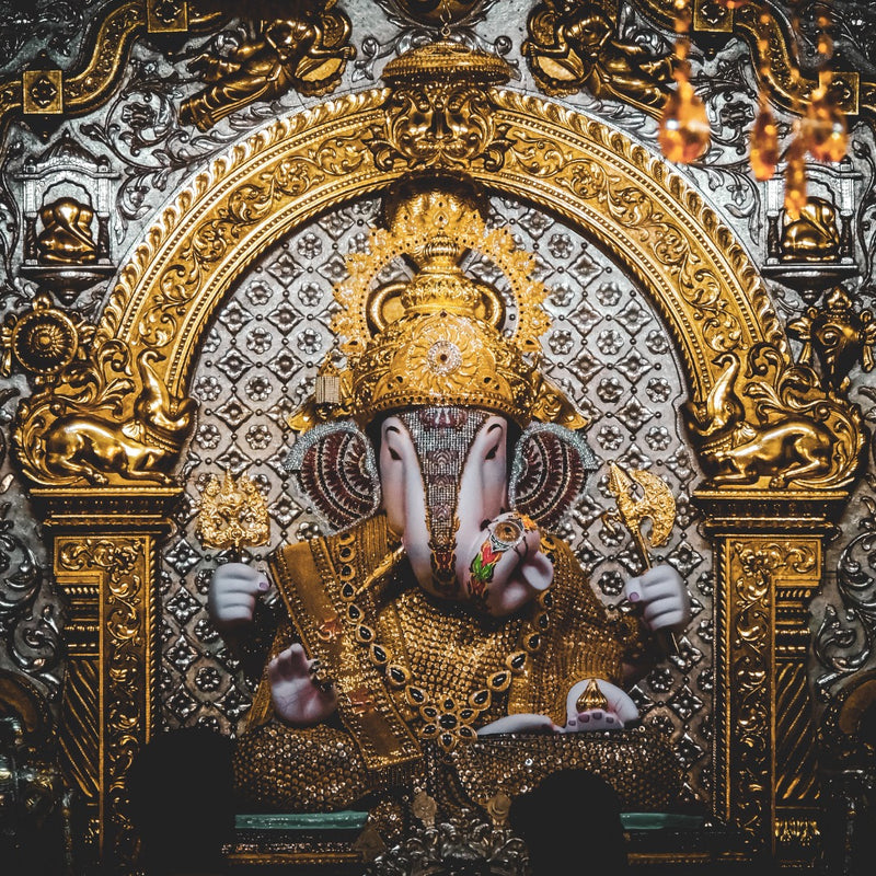Gajabadana Ki Aarti - lyrics In English & Hindi