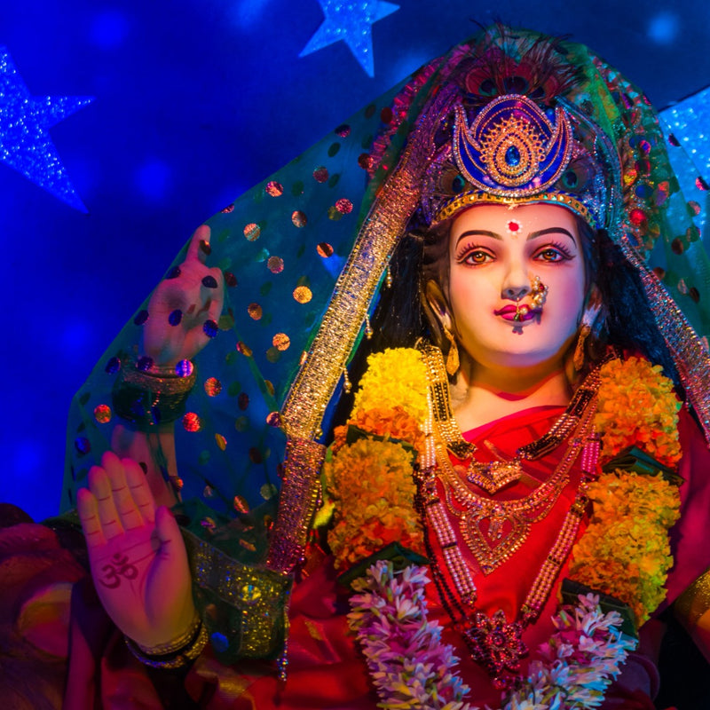 Jai Ambe Gauri Aarti - lyrics in English & Hindi