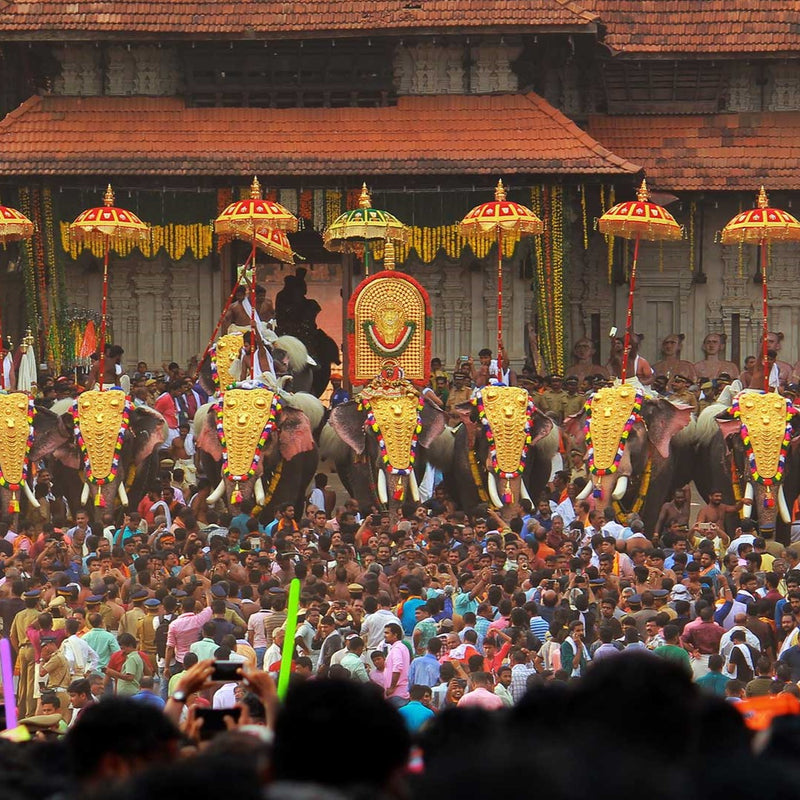How is Thrissur Pooram Celebrated?