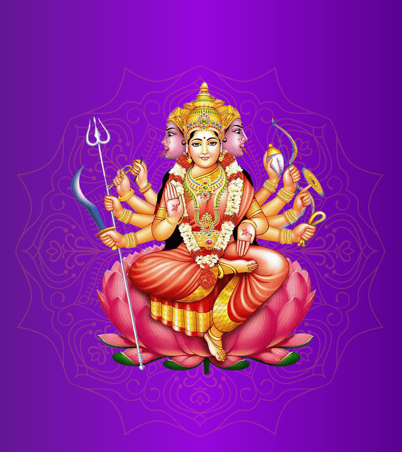 The Goddess - Gayatri Chalisa