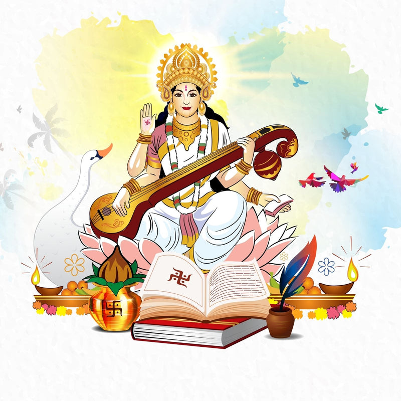 माँ शारदा को सम्बोधित वसंत पंचमी का महत्त्व व पूजा विधि