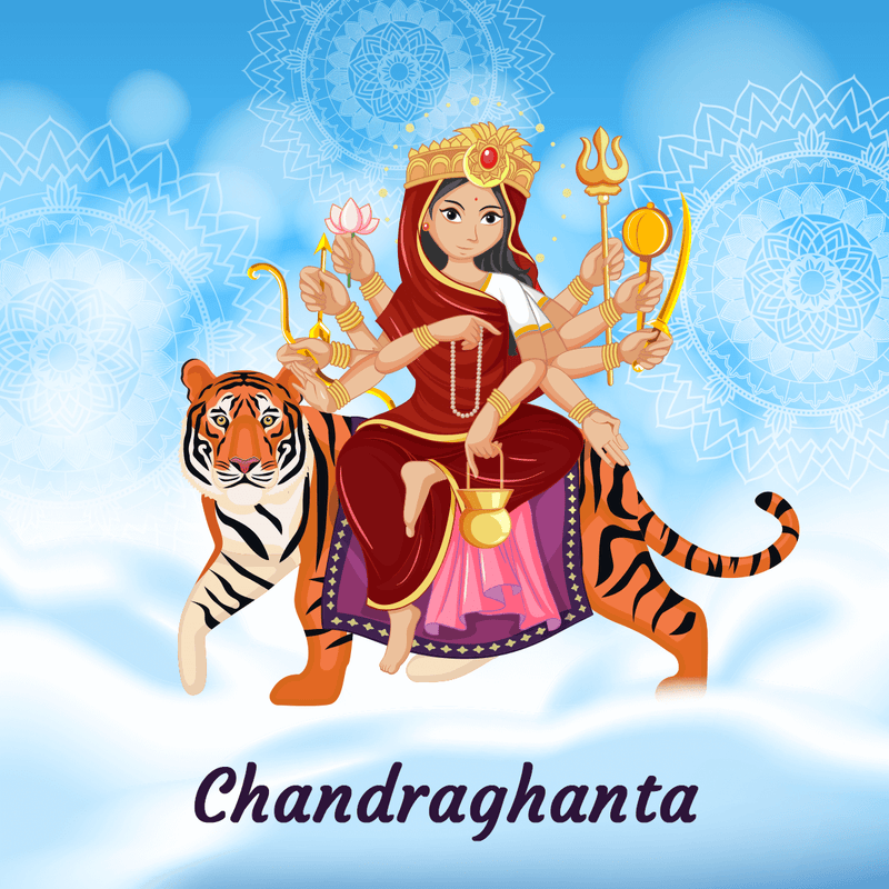 Chandraghanta Ki Aarti - lyrics In English & Hindi