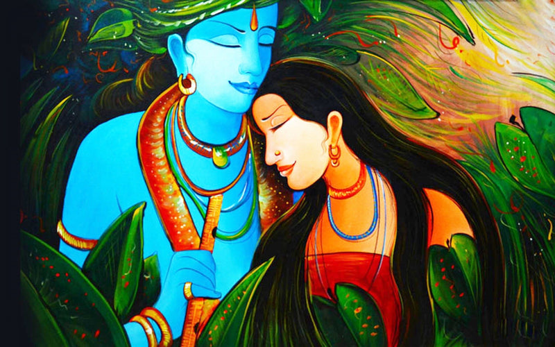 Radha Krishna Ji Ki Aarti - lyrics In English & Hindi