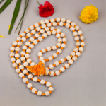 Natural Tulsi Mala (10 MM Bead) | Prayer mala for deep healing | 108 Beads