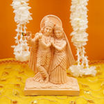 Radha Krishna Resin Beige Colour Idol 8.5 Inch