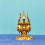 Trishul Damru Showpiece 4.5 Inch