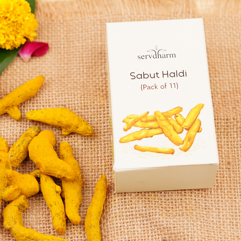 Sabut Haldi Pack of 11pcs