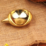 Pure Brass Ek Mukhi Jyot for Daily Pooja Purpose 3"| 54g