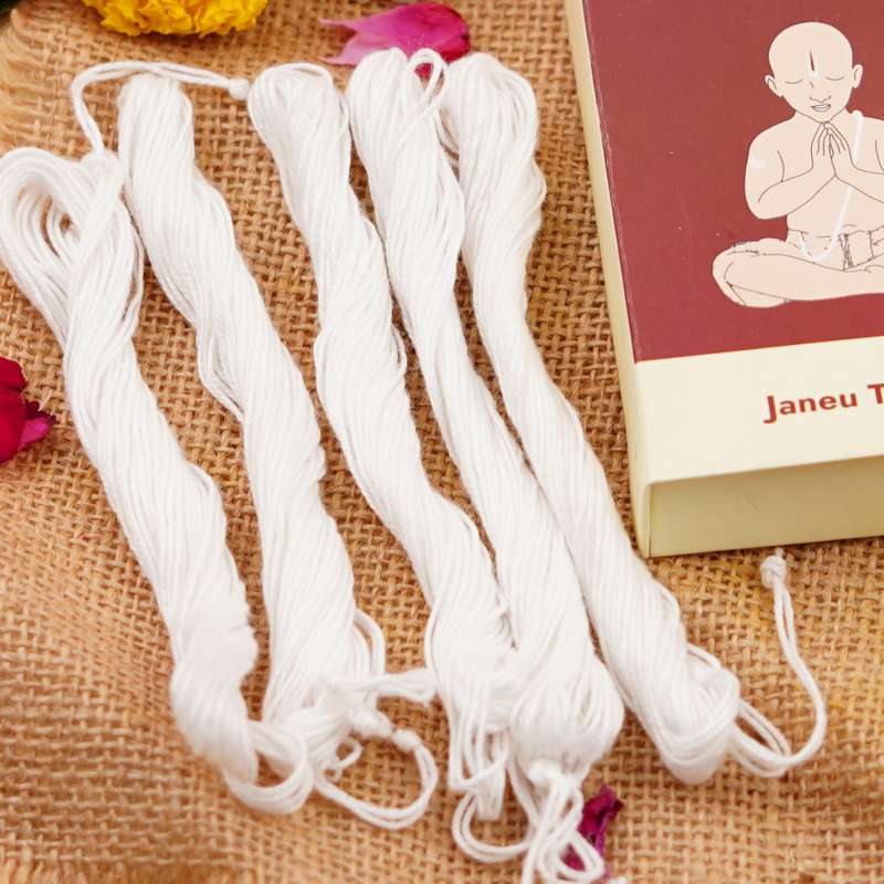 Janeu Sacred Thread (Pack of 5 pcs) – ServDharm