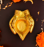 Pure Brass Shubh Hand Diya