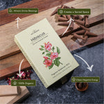 Hibiscus Divine Incense Cones | Fragrance : Sandalwood | Pack of 50