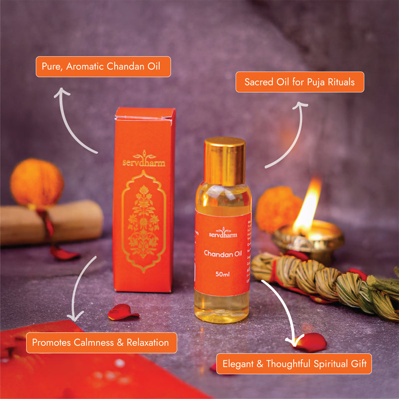 Chandan Oil 50 ml | Festive Gifting Pack