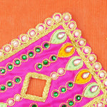 Beautiful Pink Ganesh Poshak