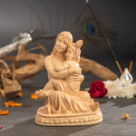 Yashoda and Krishna Idol | Beige Colour 5.5 Inch