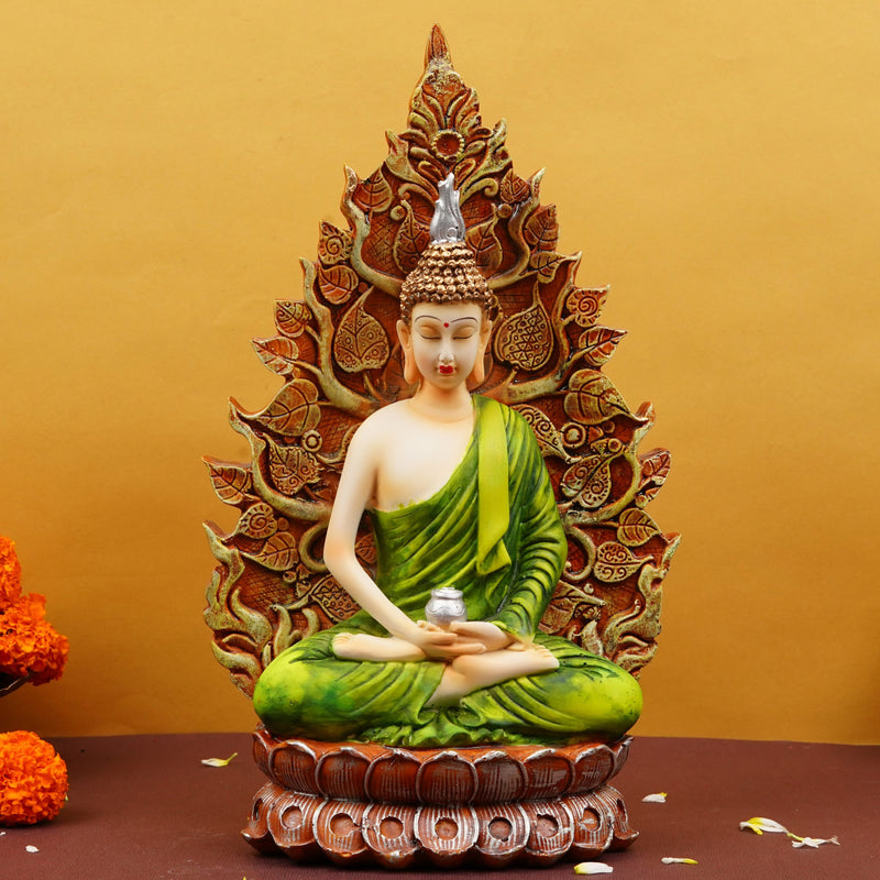 Polyresin Buddha Figurine (12 Inch)
