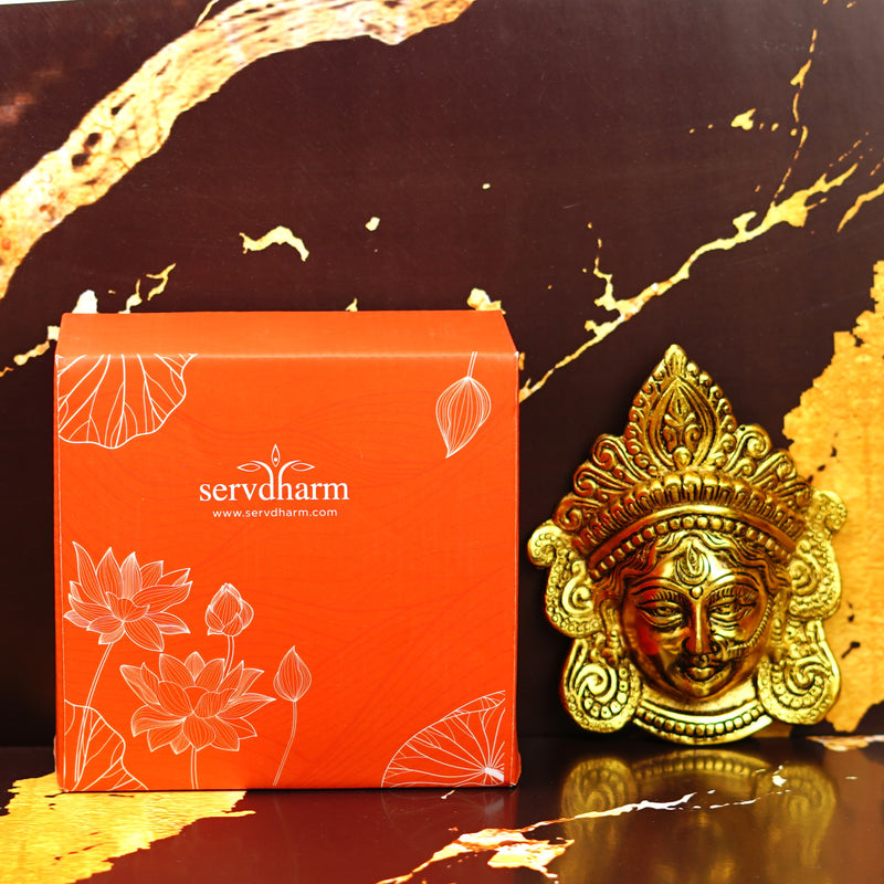 Maa Durga Face For Wall/Door Hanging 6 Inch | 195 g