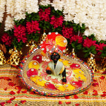 Black Resin Laddu Gopal Idol 4.5 Inch