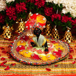 Black Resin Laddu Gopal Idol 4.5 Inch
