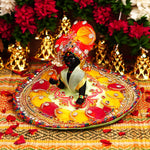 Black Resin Laddu Gopal Idol 4.5 Inch