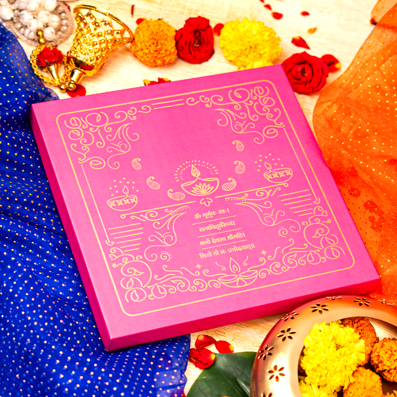 Silver Plated Decorative Diya Gift Set (Set of 9 Diyas)