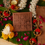 Copper Shri Navgrah Yantra 4*4 Inch