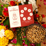 Saptdhan for Ghatastaphna - 7 grains/seeds for Hawan, Sowing, Puja 50g