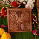 Copper Shri Sampoorna Mahalakshmi Yantra 4*4 inch