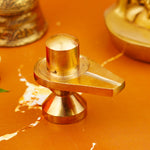 Pure Brass Shivling 2.5 inch | 245g
