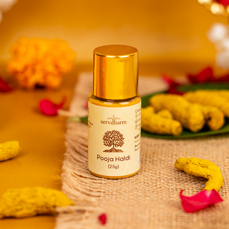 Organic Pooja Haldi | Turmeric for Pooja