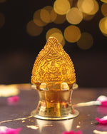 Brass Gajalakshmi Diya 3.5"