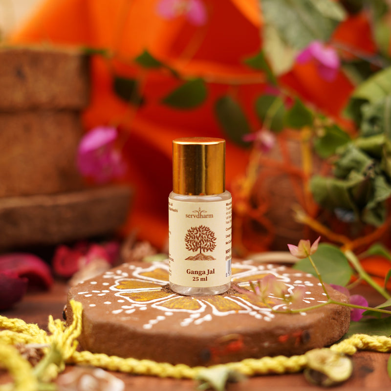 Holy Ganga Jal 25ml | For Pooja Rituals, Gift Hampers, Occasions