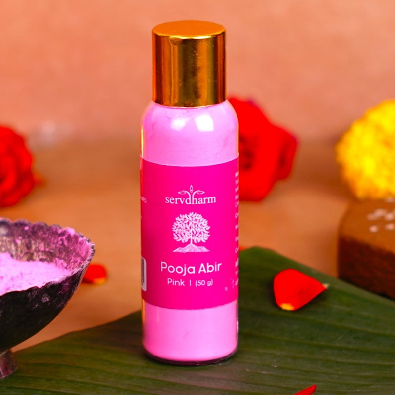 Pink Pooja Abir 50g