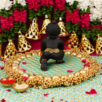 Black Resin Laddu Gopal Idol 5.5 Inch