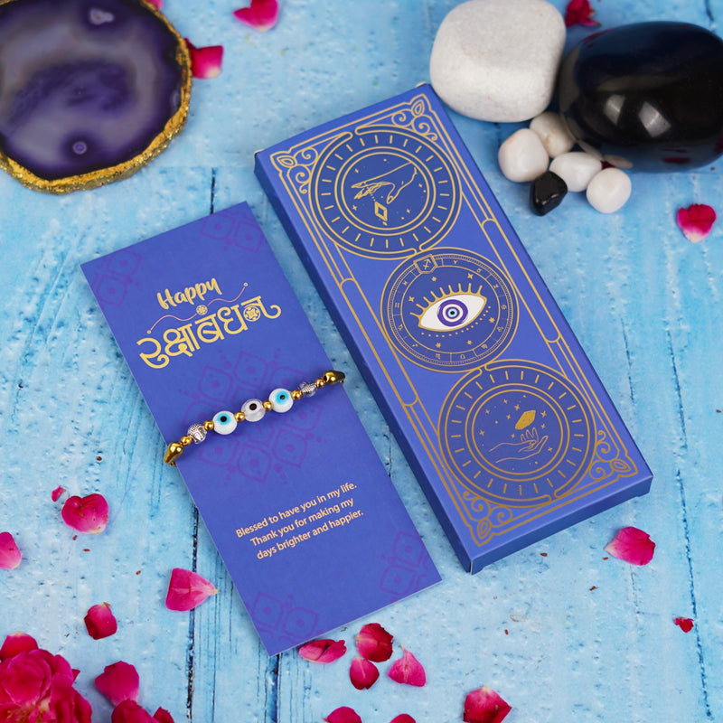 Evil Eye Buddha Rakhi