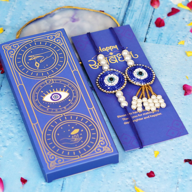 Big Dial Bhaiya Bhabhi Evil Eye Rakhi