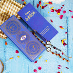Rudraksha and Oval Evil Eye Chain Bhaiya Bhabhi