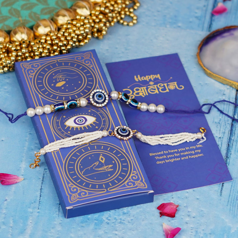 Bhaiya Bhabhi Pretty Evil Eye Rakhi