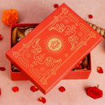 Silver and Golden Lakshmi Ganesh Resin Idol 4"