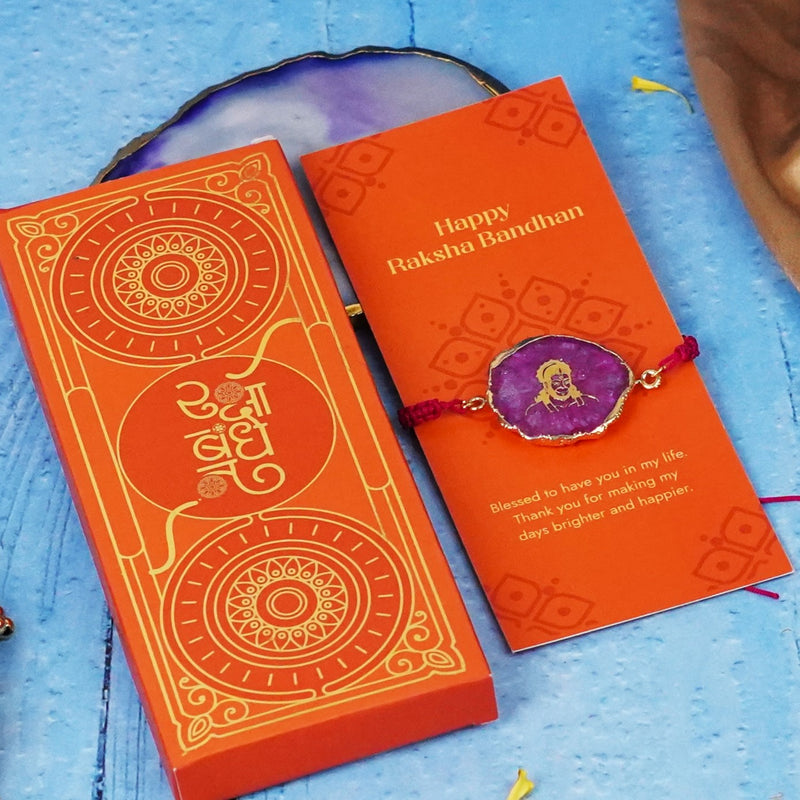 Hanuman Agate Rakhi