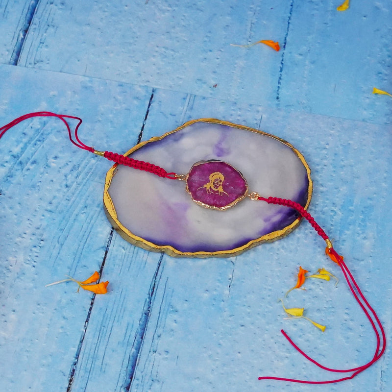Hanuman Agate Rakhi