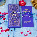 Evil Eye Beads Rakhi Bhaiya Bhabhi