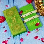 Sage Green Studded Bhaiya Bhabhi Rakhi
