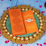 Pink Vibes Pearl Rakhi Set