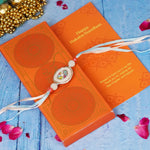 Pink Vibes Pearl Rakhi Set