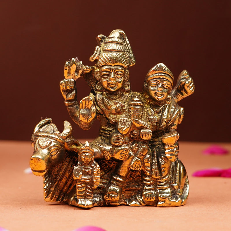 Shiv Parivar Pure Brass | Gifting and Pooja
